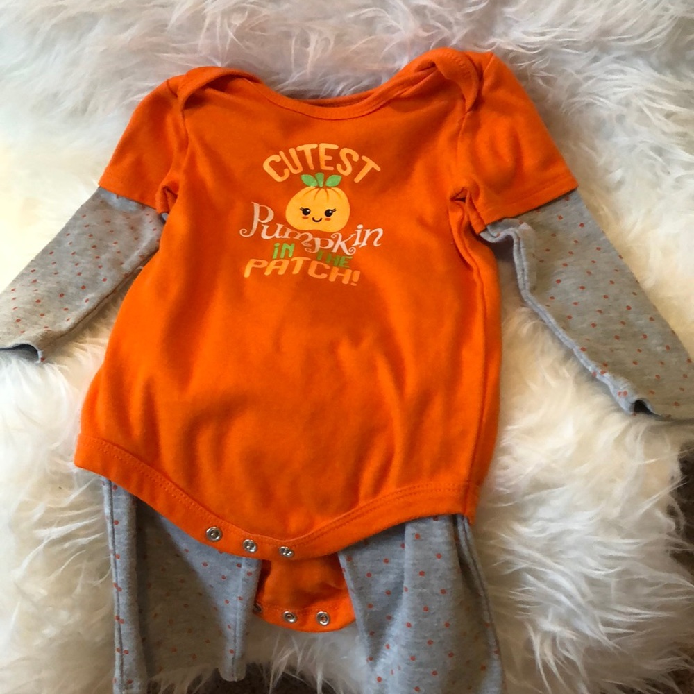 Toddler Fall outfit. Cutest pumpkin in the patch!